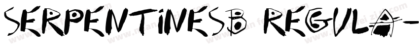 SerpentineSB Regula字体转换